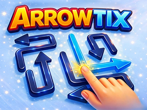 Thumbnail image of Arrowtix: Train Your Brain from puzzle games category on ovo game