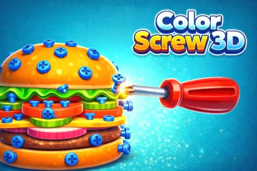 Thumbnail image of Color Screw 3D from puzzle games category on ovo game