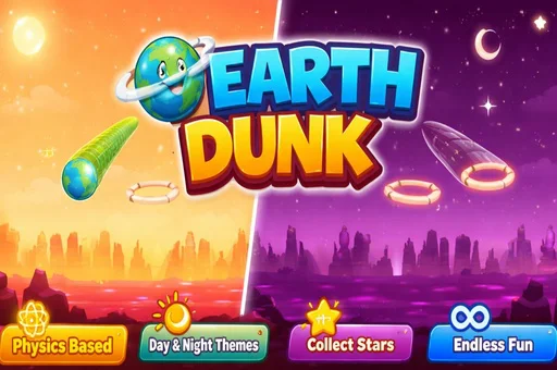 Thumbnail image of Earth Dunk from sports games category on ovo game