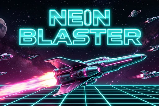 Thumbnail image of Neon Blaster from action games category on ovo game