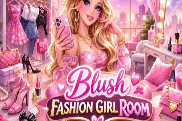 Play Blush Fashion Girl Room for free on ovo game Thumbnail image of Blush Fashion Girl Room from girls games category on ovo game