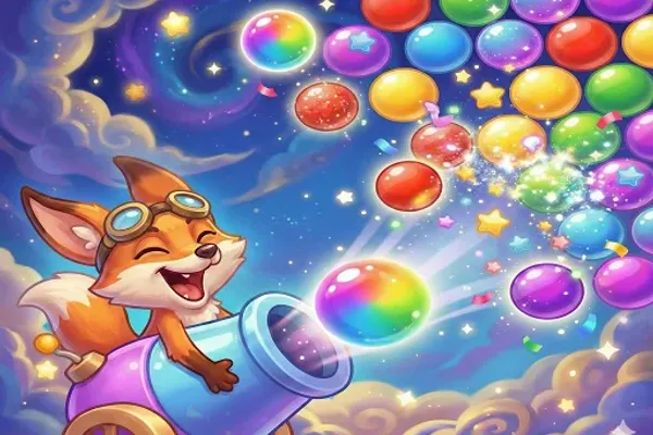 Thumbnail image of Bubble Shooting Pro from arcade games category on ovo game