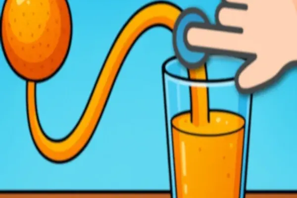 Thumbnail image of Fill The Glass With Juice from arcade games category on ovo game