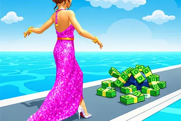 Play Girl Money Rush Game for free on ovo game Thumbnail image of Girl Money Rush Game from girls games category on ovo game