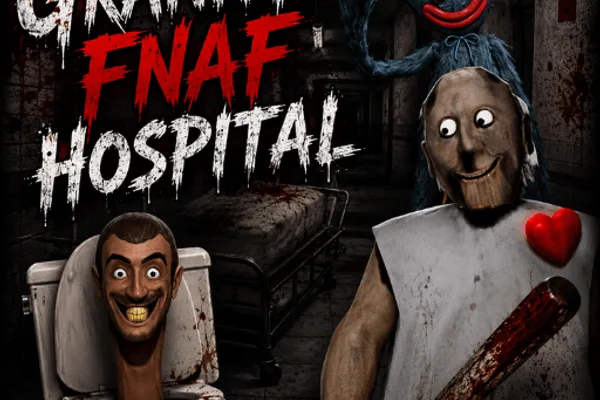 Play Granny: Fnaf Hospital for free on ovo game Thumbnail image of Granny: Fnaf Hospital from horror games category on ovo game