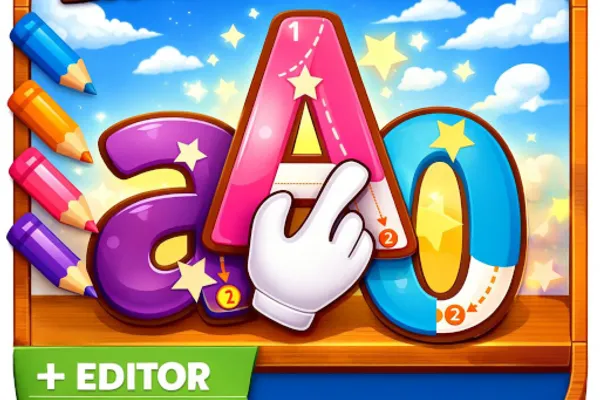 Play Trace: Learn for free on ovo game Thumbnail image of Trace: Learn from puzzle games category on ovo game