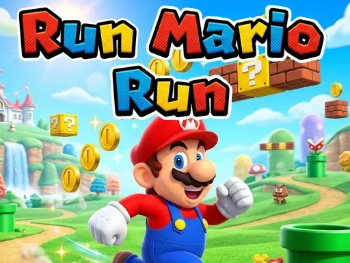 Run Mario Run beautifully crafted 16-bit retro style level and challenging environmental design