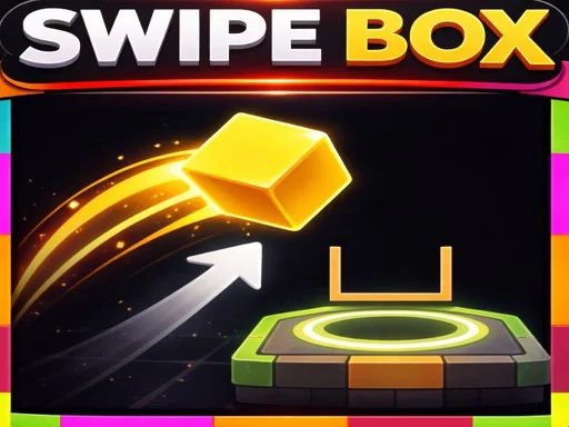 Master the physics of Swipe Box Physics Swipe Box Physics avoiding dynamic hazards and moving blocks in a dark maze