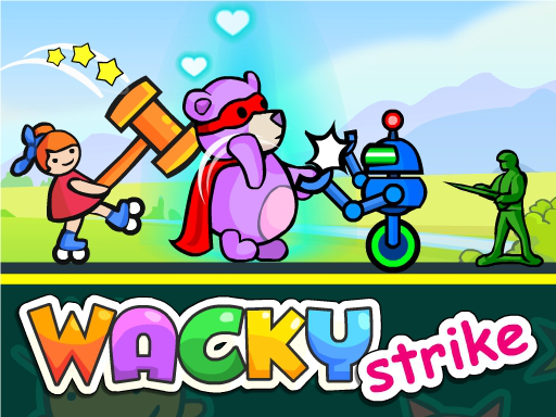Thumbnail image of Wacky Strike from arcade games category on ovo game